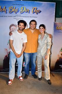 Sajid Ali, Sanjana Sanghi and Rohit Saraf grace the screening of Woh Bhi Din The