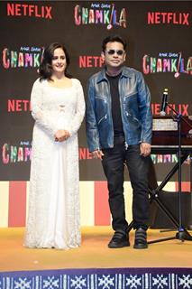 A.R. Rahman grace the Trailer launch of Amar Singh Chamkila