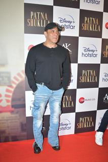 Salman Khan snapped at the Screening of Patna Shukla