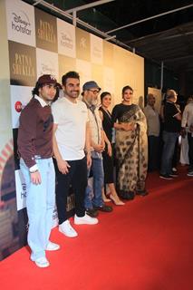 Raveena Tandon, Arbaaz Khan and Arhan Khan snapped at the Screening of Patna Shukla