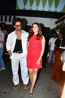Ravi Dubey and Sargun Mehta attend Mannara Chopra's Birthday Bash 