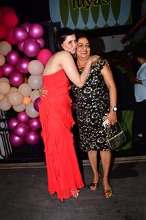 Madhu Chopra attend Mannara Chopra's Birthday Bash 