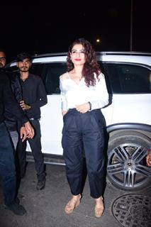 Raveena Tandon snapped in the city