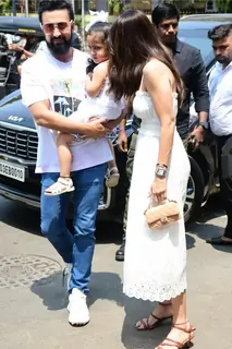 Raj Kundra snapped in the city