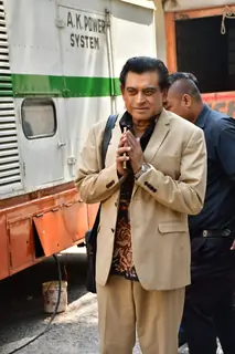 Amit Kumar snapped on the set of Dance Deewane 4