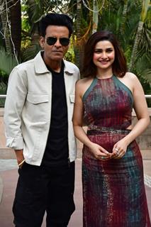 Manoj Bajpayee and Prachi Desai snapped promoting Silence 2 