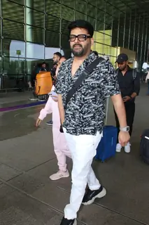 Kapil Sharma spotted at the airport