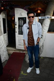 Manoj Bajpayee spotted in the city