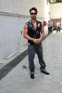 Tiger Shroff snapped in the city