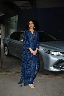 Saiee Manjrekar snapped in Andheri
