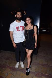Mouni Roy with husband spotted in Bandra