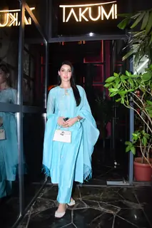 Nora Fatehi spotted at Bandra