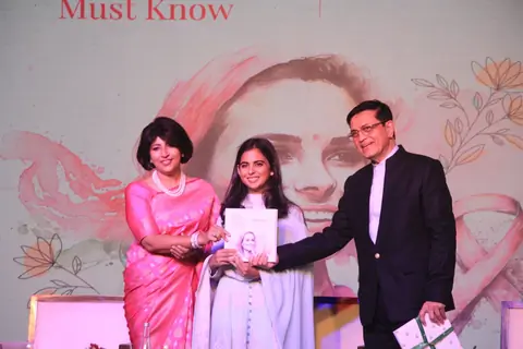 Isha Ambani grace at Book launch Event 