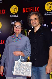 Shabana Azmi and Imtiaz Ali grace the Screening of Amar Singh Chamkila