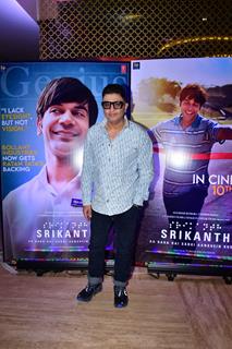 Bhushan Kumar snapped at the Trailer launch of Srikanth
