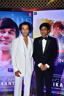 Rajkummar Rao snapped at the Trailer launch of Srikanth