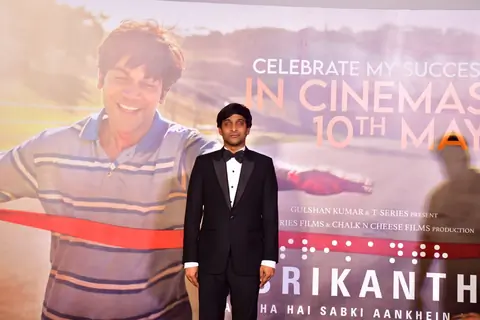 Celebrities snapped at the Trailer launch of Srikanth