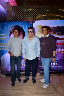 Celebrities snapped at the Trailer launch of Srikanth
