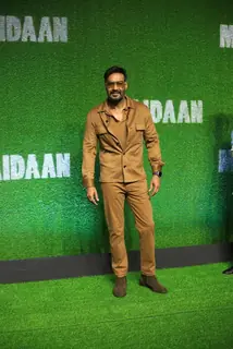 Ajay Devgn grace at the Screening of Maidaan