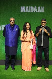 Boney Kapoor, Neena Gupta and Gajraj Rao grace at the Screening of Maidaan