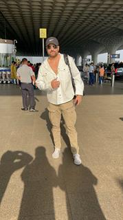 Fardeen Khan snapped at the airport