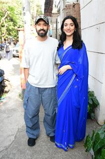 Vikrant Massey and Medha Shankr  snapped in the city