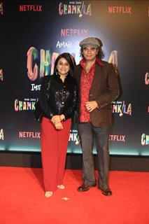 Mohit Chauhan grace the Screening of Amar Singh Chamkila 