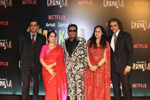 Imtiaz Ali grace the Screening of Amar Singh Chamkila