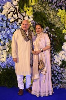 Manoj Joshi attend Anand Pandit’s daughter Aishwarya's wedding reception