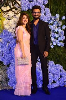 Sharad Kelkar attend Anand Pandit’s daughter Aishwarya's wedding reception
