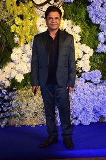 Rajpal Yadav attend Anand Pandit’s daughter Aishwarya's wedding reception