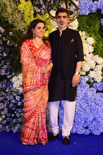 Celebrities attend Anand Pandit’s daughter Aishwarya's wedding reception