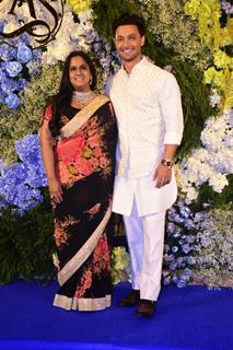 Arpita Khan Sharma and Aayush Sharma attend Anand Pandit’s daughter Aishwarya's wedding reception