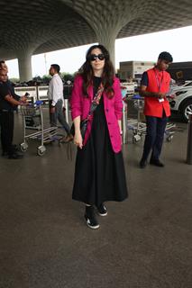 Karisma Kapoor snapped at the airport