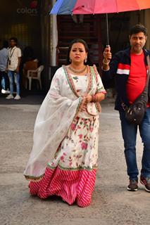 Bharti Singh snapped for Dance Deewane show