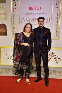 Zayed Khan grace the premiere of Heeramandi