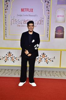 Manish Malhotra grace the premiere of Heeramandi