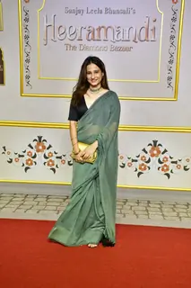 Yashaswini R Dayama  grace the premiere of Heeramandi