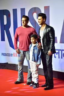 Salman Khan and Aayush Sharma grace the Screening of Ruslaan