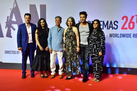 Arpita Khan Sharma and Aayush Sharma grace the Screening of Ruslaan