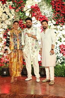 Archana Puran Singh, Kapil Sharma and Rajiv Thakur attend Arti Singh's Wedding Ceremony