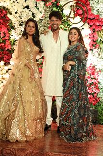 Tina Datta, Ankit Gupta and Priyanka Choudhary attend Arti Singh's Wedding Ceremony