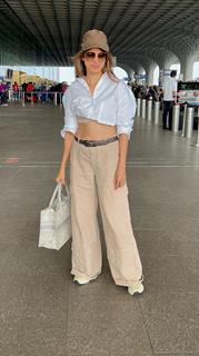 Vidya Malvade snapped in the Airport