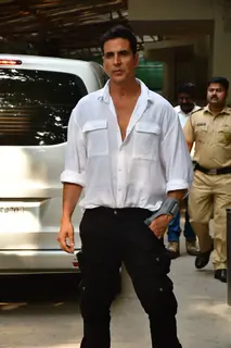 Akshay Kumar snapped in the city