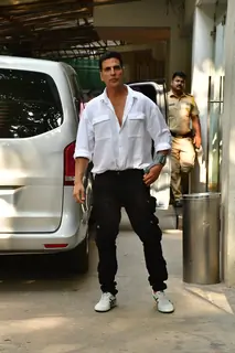 Akshay Kumar snapped in the city
