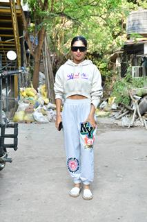 Bhumi Pednekar snapped in the city