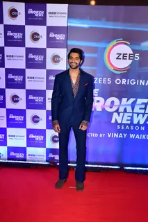 Akshay Oberoi attend the screening of Broken News 2