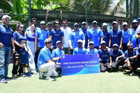 Srikanth Team spotted playing cricket match