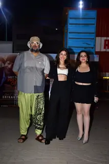 Tushar Hiranandani and Alaya Furniturewalla grace the screening of Srikanth