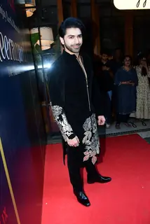 Taha Shah Badussha attend the success party of Heeramandi